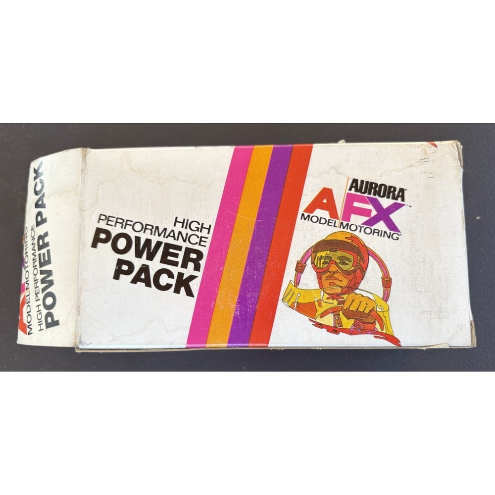 Vintage 1972 Aurora AFX Power Pack 120 VAC High Performance NOS